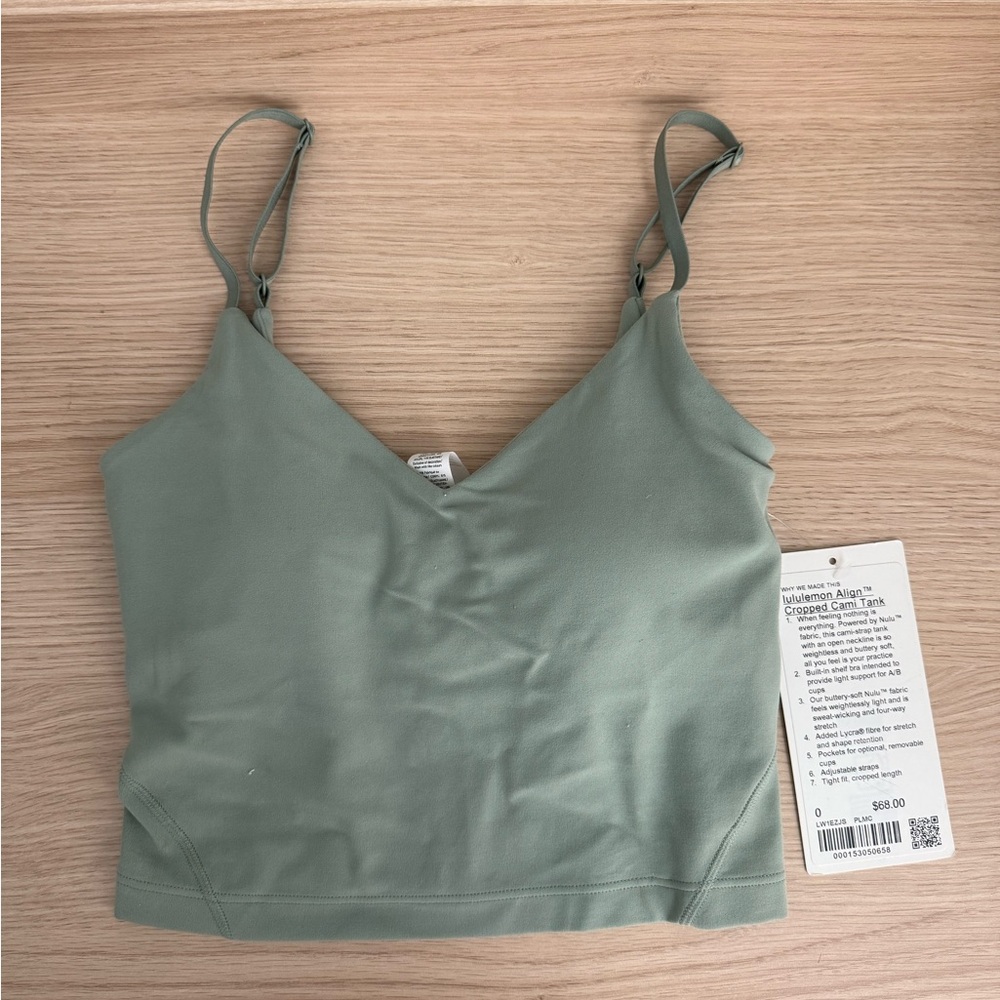 LuluLemon Cropped Align Cami Tank